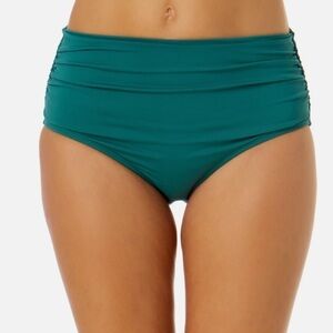 Anne Cole NWOT 20W Convertible High Waist Shirred Bikini Bottoms